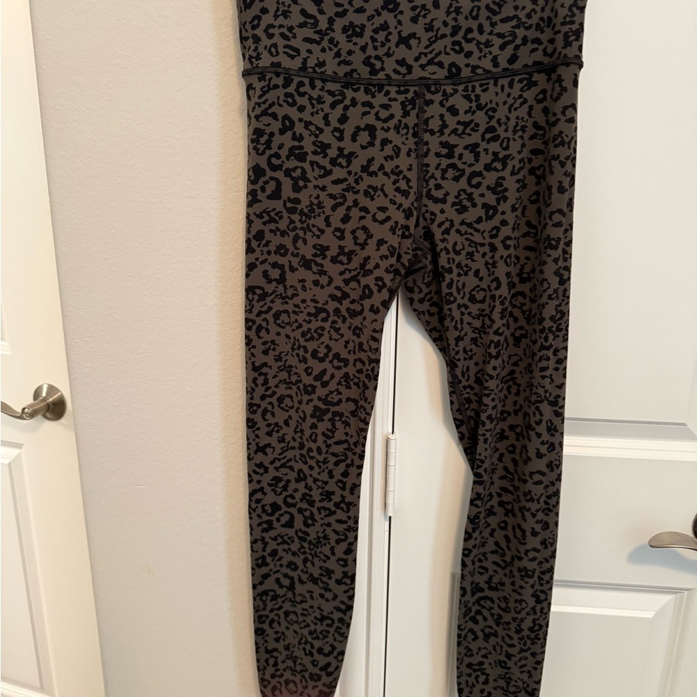 Athleta Elation Ultra High Rise Leggings- Olive